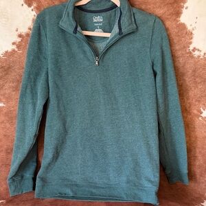Goodfellow & Co Men's Teal Zip-Up Sweater